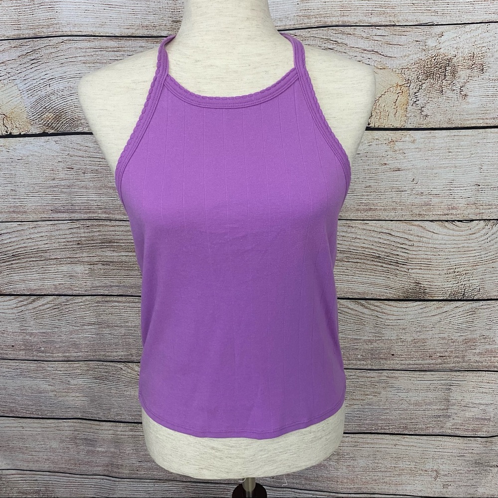 2/$15 American Eagle Purple Halter Top